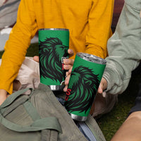 Kenya National Heroes Day Tumbler Cup Mashujaa With Lion Head And Coat Of Arms - Wonder Print Shop