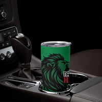 Kenya National Heroes Day Tumbler Cup Mashujaa With Lion Head And Coat Of Arms - Wonder Print Shop