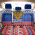 Russia Christmas Back Car Seat Cover Double Headed Eagle Christmas Patterns - Wonder Print Shop