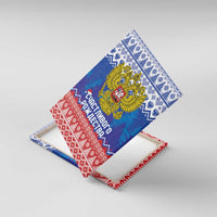 Russia Christmas Canvas Wall Art Double Headed Eagle Christmas Patterns - Wonder Print Shop