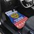 Russia Christmas Car Mats Double Headed Eagle Christmas Patterns - Wonder Print Shop