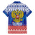 Russia Christmas Family Matching Summer Maxi Dress and Hawaiian Shirt Double Headed Eagle Christmas Patterns - Wonder Print Shop