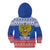 Russia Christmas Kid Hoodie Double Headed Eagle Christmas Patterns - Wonder Print Shop