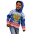 Russia Christmas Kid Hoodie Double Headed Eagle Christmas Patterns - Wonder Print Shop