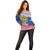 Russia Christmas Off Shoulder Sweater Double Headed Eagle Christmas Patterns - Wonder Print Shop