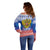 Russia Christmas Off Shoulder Sweater Double Headed Eagle Christmas Patterns - Wonder Print Shop