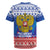 Russia Christmas Rugby Jersey Double Headed Eagle Christmas Patterns - Wonder Print Shop