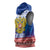 Russia Christmas Sleeveless Hoodie Double Headed Eagle Christmas Patterns - Wonder Print Shop