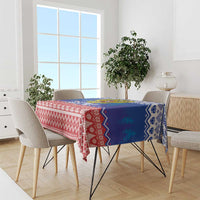 Russia Christmas Tablecloth Double Headed Eagle Christmas Patterns - Wonder Print Shop