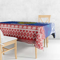 Russia Christmas Tablecloth Double Headed Eagle Christmas Patterns - Wonder Print Shop
