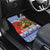 Russia Christmas Car Mats Brown Bear Playing Balalaika - Wonder Print Shop