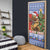 Russia Christmas Door Cover Brown Bear Playing Balalaika - Wonder Print Shop