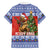 Russia Christmas Hawaiian Shirt Brown Bear Playing Balalaika - Wonder Print Shop