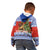 Russia Christmas Kid Hoodie Brown Bear Playing Balalaika - Wonder Print Shop