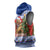 Russia Christmas Sleeveless Hoodie Brown Bear Playing Balalaika - Wonder Print Shop