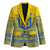 Ukraine Trident Christmas Blazer Vyshyvanka Patterns - Wonder Print Shop