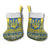Ukraine Trident Christmas Stocking Vyshyvanka Patterns - Wonder Print Shop