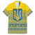 Ukraine Trident Christmas Family Matching Puletasi and Hawaiian Shirt Vyshyvanka Patterns - Wonder Print Shop