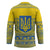 Ukraine Trident Christmas Hockey Jersey Vyshyvanka Patterns - Wonder Print Shop