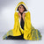Ukraine Trident Christmas Hooded Blanket Vyshyvanka Patterns - Wonder Print Shop