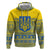 Ukraine Trident Christmas Hoodie Vyshyvanka Patterns - Wonder Print Shop