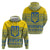 Ukraine Trident Christmas Hoodie Vyshyvanka Patterns - Wonder Print Shop