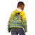 Ukraine Trident Christmas Kid Hoodie Vyshyvanka Patterns - Wonder Print Shop