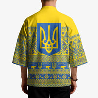 Ukraine Trident Christmas Kimono Vyshyvanka Patterns - Wonder Print Shop