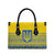 Ukraine Trident Christmas Leather Bag Vyshyvanka Patterns - Wonder Print Shop