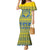 Ukraine Trident Christmas Mermaid Dress Vyshyvanka Patterns - Wonder Print Shop
