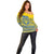 Ukraine Trident Christmas Off Shoulder Sweater Vyshyvanka Patterns - Wonder Print Shop