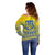 Ukraine Trident Christmas Off Shoulder Sweater Vyshyvanka Patterns - Wonder Print Shop