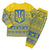 Ukraine Trident Christmas Pajama Set Vyshyvanka Patterns - Wonder Print Shop