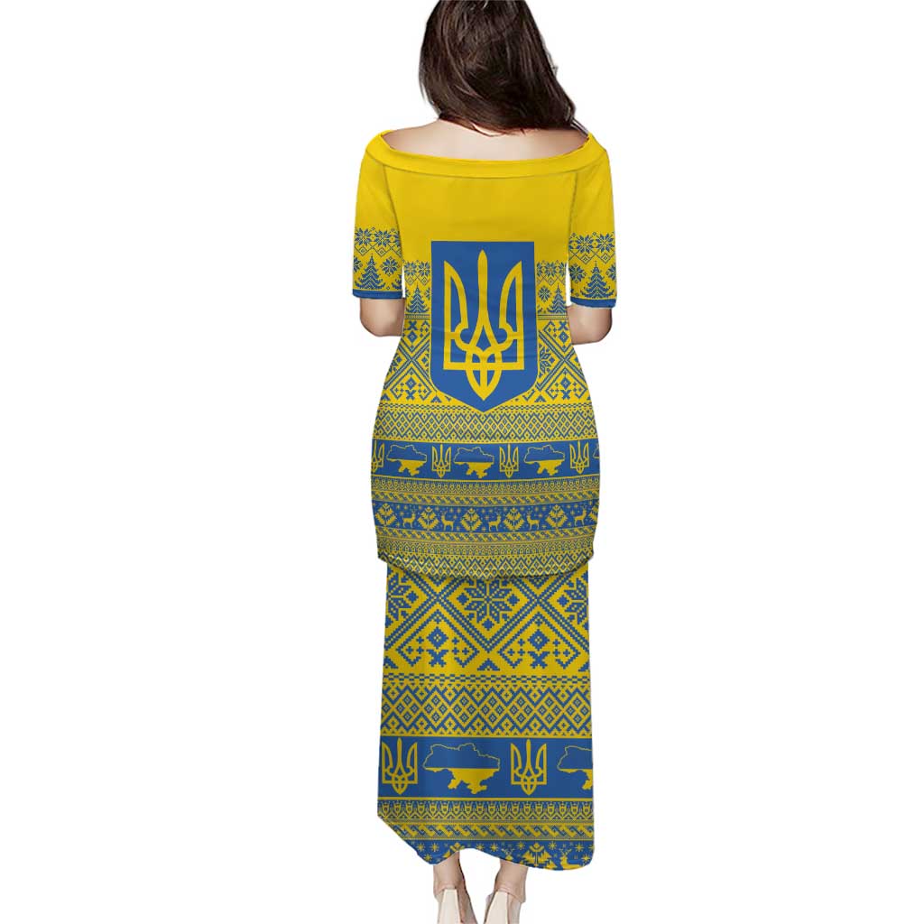 Ukraine Trident Christmas Puletasi Vyshyvanka Patterns - Wonder Print Shop