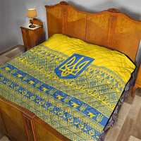 Ukraine Trident Christmas Quilt Vyshyvanka Patterns - Wonder Print Shop