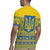 Ukraine Trident Christmas Rugby Jersey Vyshyvanka Patterns - Wonder Print Shop