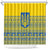 Ukraine Trident Christmas Shower Curtain Vyshyvanka Patterns - Wonder Print Shop
