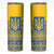 Ukraine Trident Christmas Skinny Tumbler Vyshyvanka Patterns - Wonder Print Shop