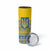 Ukraine Trident Christmas Skinny Tumbler Vyshyvanka Patterns - Wonder Print Shop