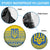 Ukraine Trident Christmas Spare Tire Cover Vyshyvanka Patterns - Wonder Print Shop