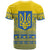 Ukraine Trident Christmas T Shirt Vyshyvanka Patterns - Wonder Print Shop