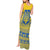 Ukraine Trident Christmas Tank Maxi Dress Vyshyvanka Patterns - Wonder Print Shop