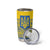 Ukraine Trident Christmas Tumbler Cup Vyshyvanka Patterns - Wonder Print Shop