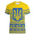Ukraine Trident Christmas Women V-Neck T-Shirt Vyshyvanka Patterns - Wonder Print Shop