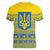 Ukraine Trident Christmas Women V-Neck T-Shirt Vyshyvanka Patterns - Wonder Print Shop