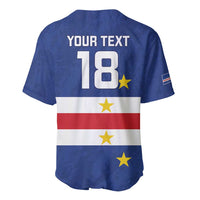 Cape Verde Football Custom Baseball Jersey Go Champion Sporty Style - Wonder Print Shop
