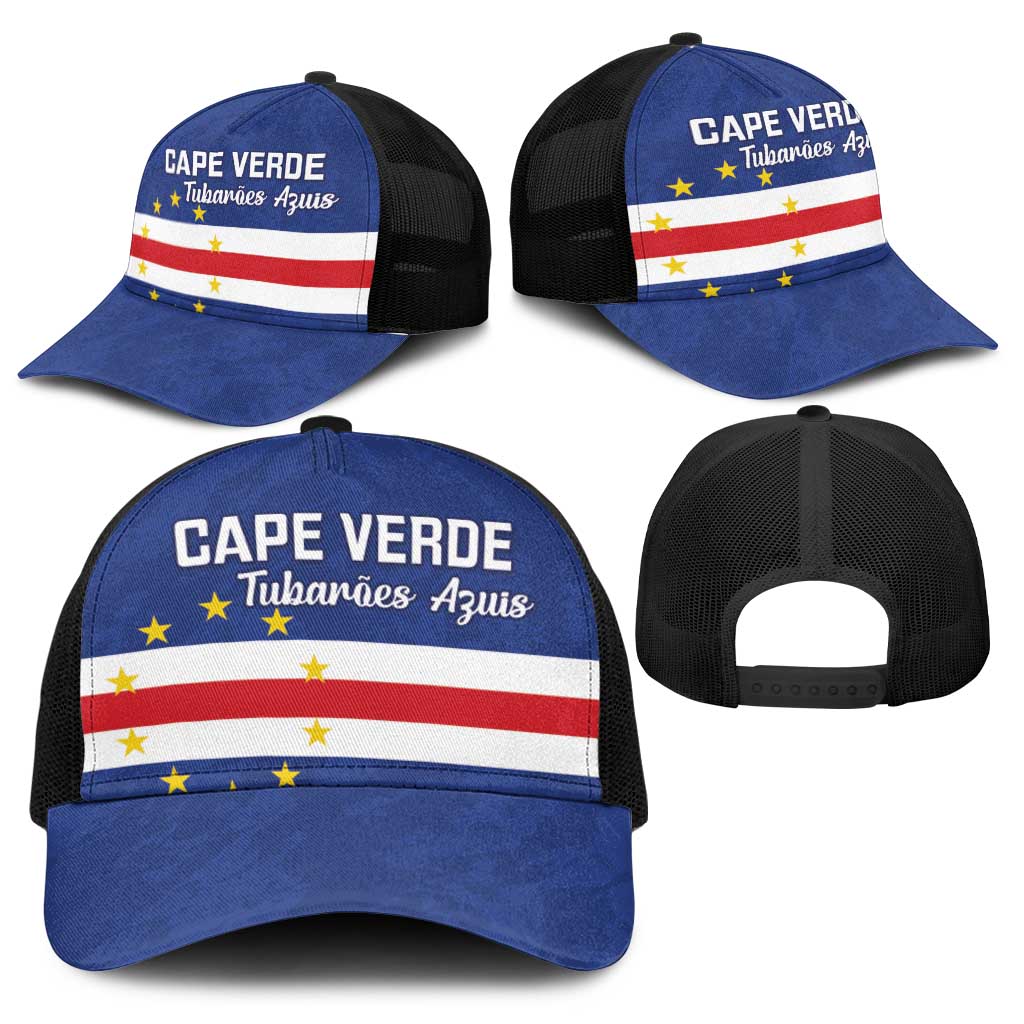 Cape Verde Football Baseball Net Cap Go Champion Sporty Style - Wonder Print Shop