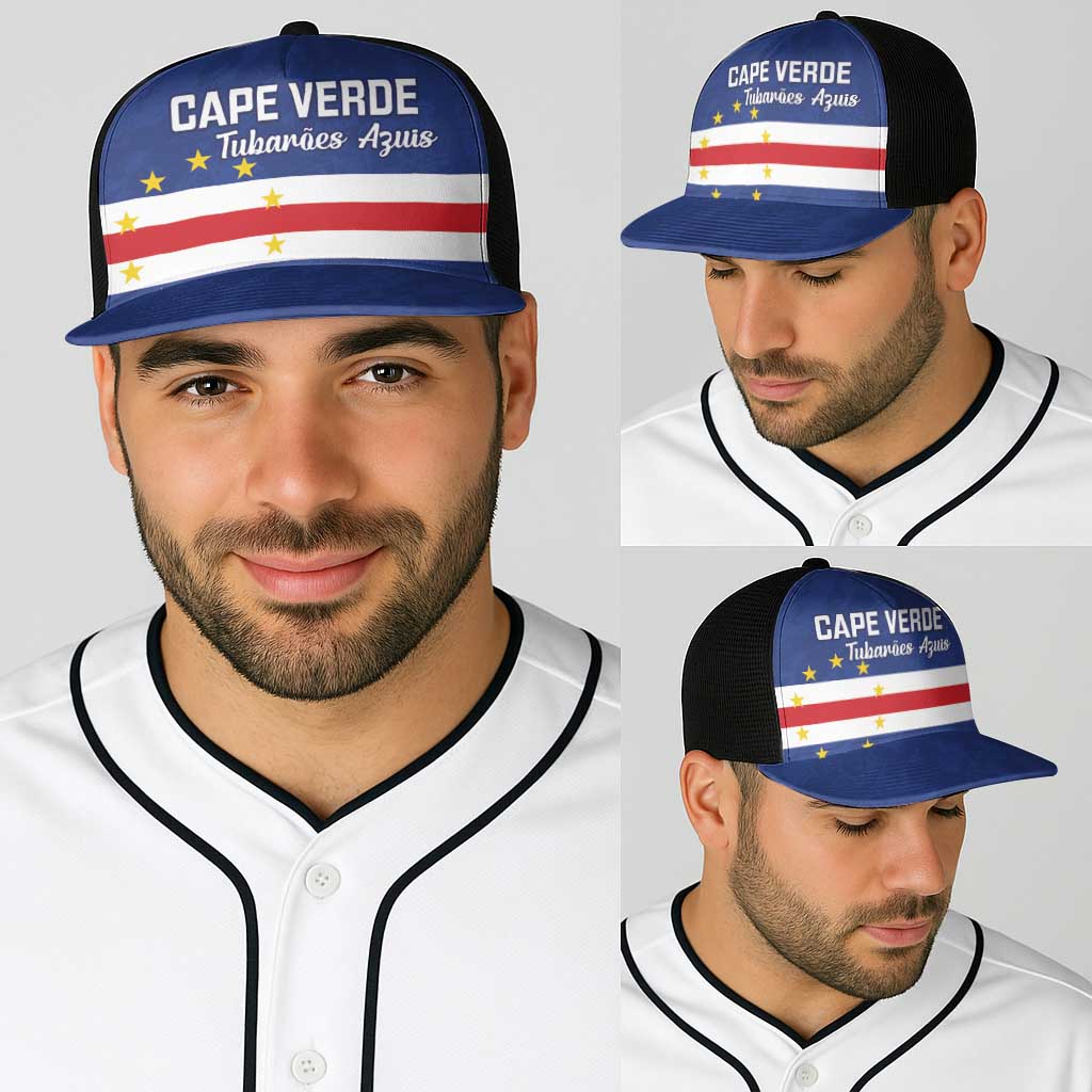 Cape Verde Football Baseball Net Cap Go Champion Sporty Style - Wonder Print Shop