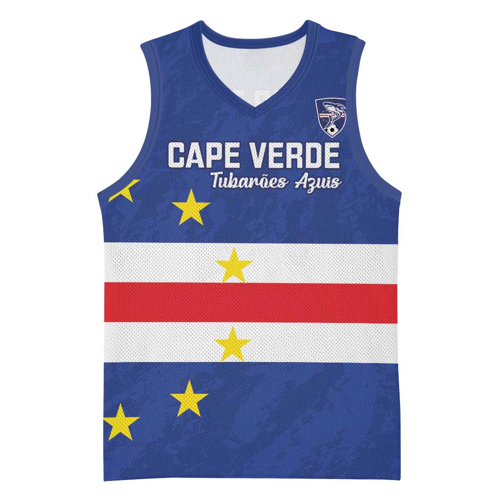 Cape Verde Football Custom Basketball Jersey Go Champion Sporty Style - Wonder Print Shop
