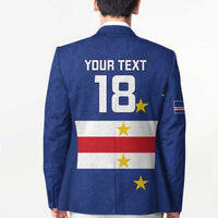 Cape Verde Football Custom Blazer Go Champion Sporty Style - Wonder Print Shop